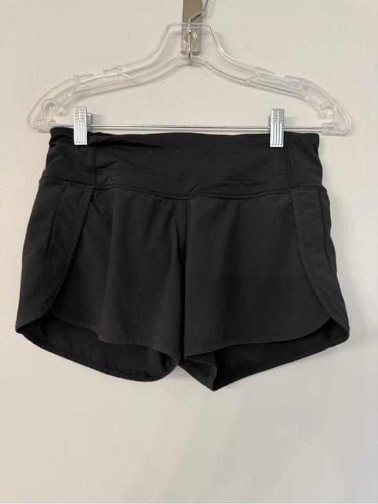 lululemon athletica Pants - Lululemon women’s size 4 black running gym yoga exercise workout comfort shorts